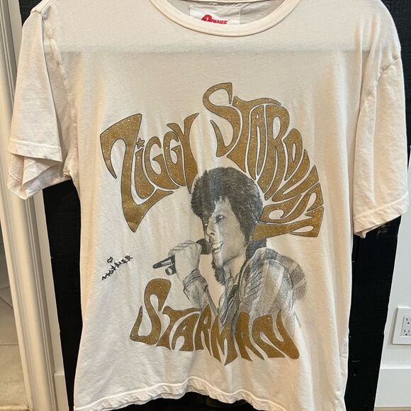 Mother Ziggy Stardust Bowie Golden Tee XS - Picture 5 of 6